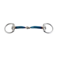 Трензель с овальными кольцами Sweet Iron Eggbutt Jointed, толщина грызла 12 мм, от Trust Equestrian