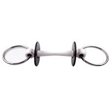 Трензель-штанга с гибким мягким грызлом Inno Sense Loose Ring Flexi Soft, толщина грызла 20 мм, от Trust Equestrian