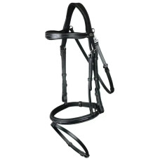 Уздечка с комбинированным капсюлем Flash Noseband With Snap Hooks от Dy'on