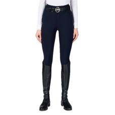 Бриджи женские с силиконовой леей на коленях Molveno blue navy от Vestrum
