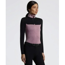 Женский гольф Tech Wool Half Zip grape shake/black от Cavalleria Toscana