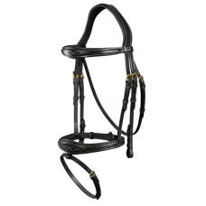 Уздечка с комбинированным капсюлем Anatomic Flash Noseband от Dy'on