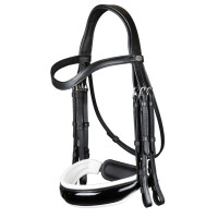 Оголовье Patent Large Crank Noseband With White Padding от Dy'on