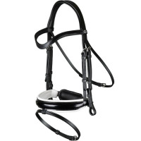 Оголовье Matte Large Crank Noseband With White Padding от Dy'on