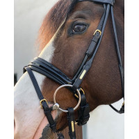 Уздечка Edinburgh Black/Black от Utzon Equestrian Уздечка Edinburgh Black/Black от Utzon Equestrian