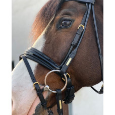 Вуздечка Edinburgh Black/Black від Utzon Equestrian