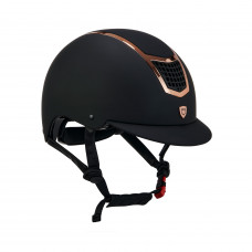 Шлем Eclipse Plain Matt black/rose gold от EQUESTRO