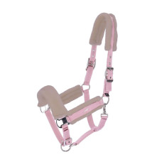 Недоуздок с мехом Melbourne Soft Style pale pink от Schockemöhle Sports