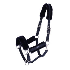 Недоуздок с мехом Melbourne Soft Style true navy от Schockemöhle Sports