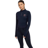 Лонгслів жіночий на блискавці Arizona від Tommy Hilfiger Equestrian Лонгслів жіночий на блискавці Arizona від Tommy Hilfiger Equestrian