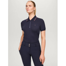 Футболка-поло жіноча на блискавці Camden від Tommy Hilfiger Equestrian