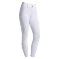 Бриджи женские для верховой езды с полной силиконовой леей Perforated Full Grip White от Cavalleria Toscana Бриджи женские для верховой езды с полной силиконовой леей Perforated Full Grip White от Cavalleria Toscana