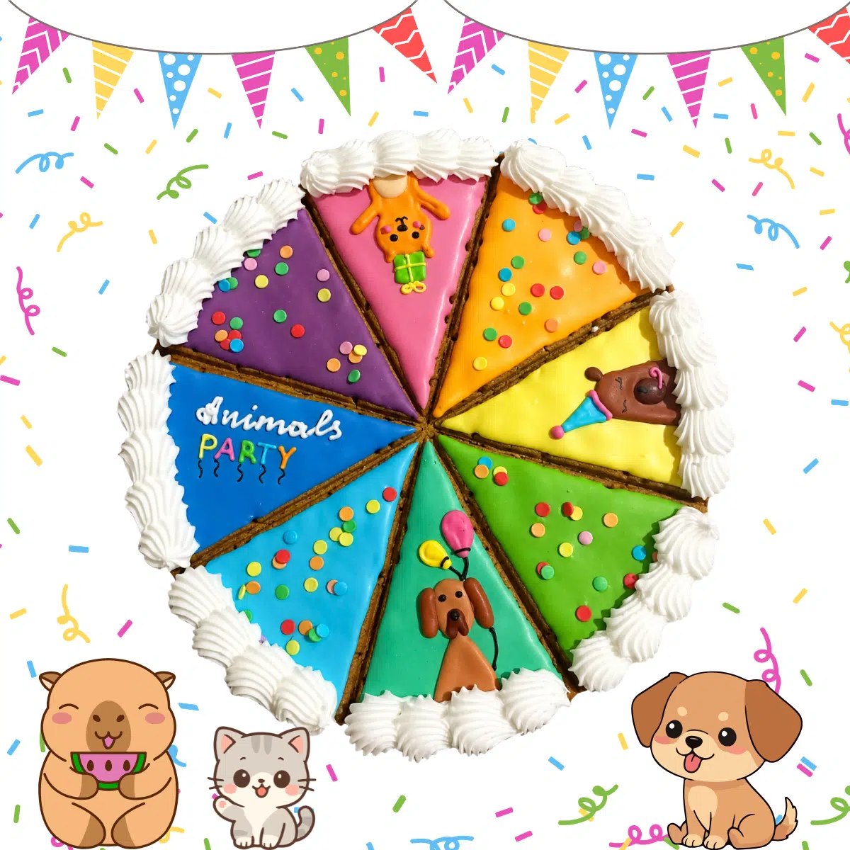 Печиво з глазур"ю Birthday Tart від Candy Horse