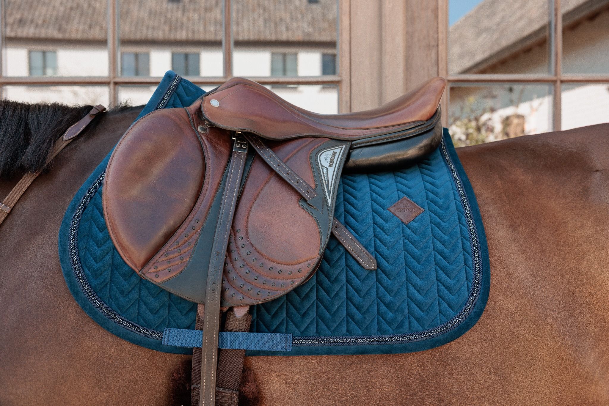 Вальтрап конкурный Velvet Mini Pearls от Kentucky Horsewear
