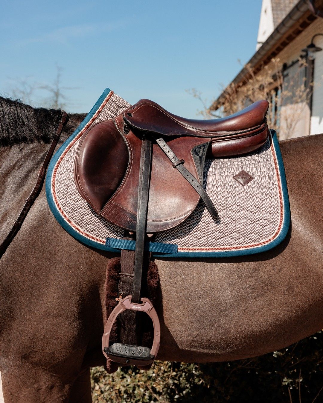 Вальтрап конкурный Pied-de-Poule от Kentucky Horsewear