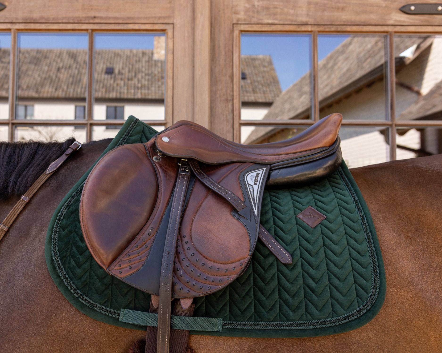 Вальтрап конкурный Velvet Mini Pearls от Kentucky Horsewear