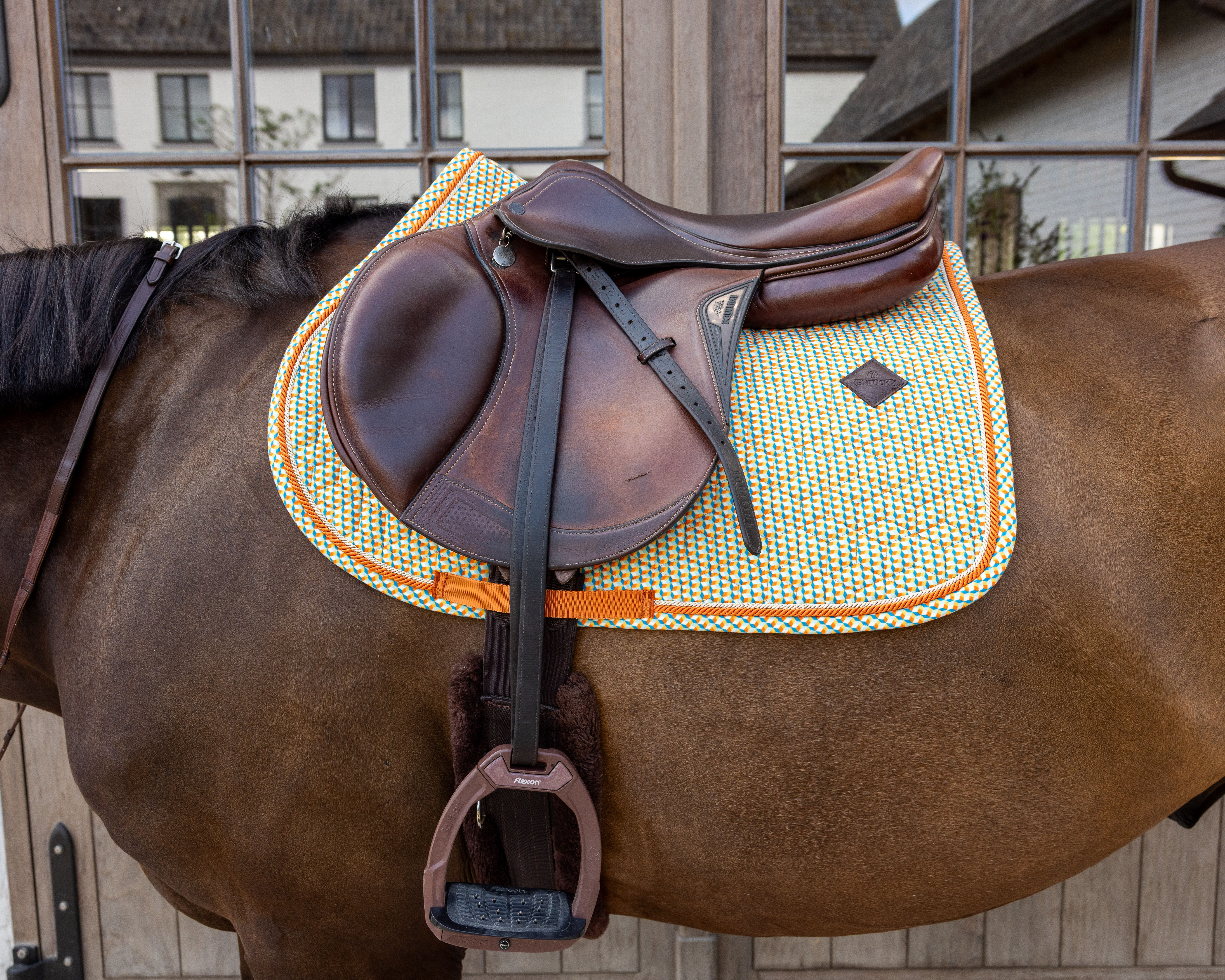 Вальтрап конкурный Velvet Printing от Kentucky Horsewear