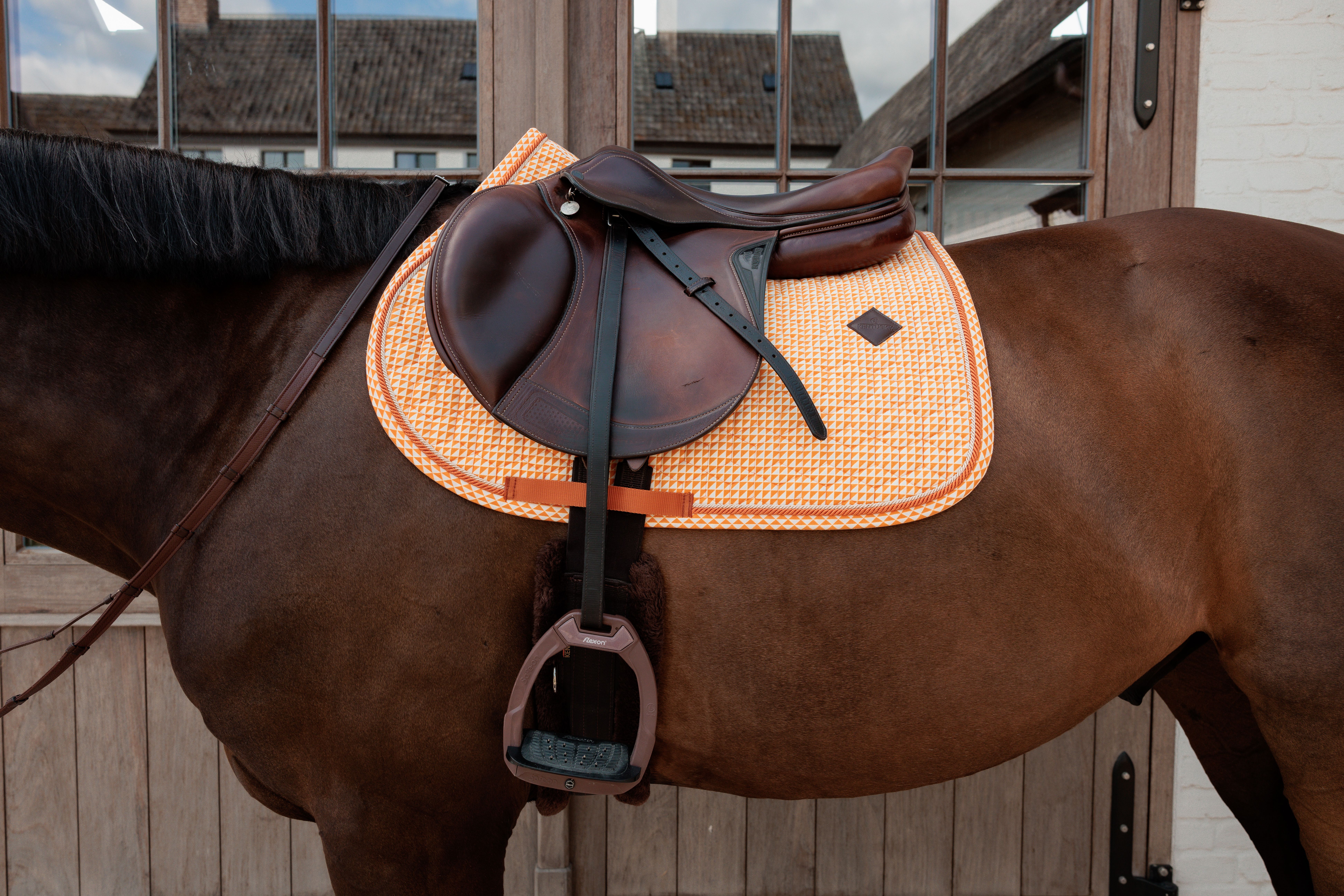 Вальтрап конкурный Velvet Printing от Kentucky Horsewear