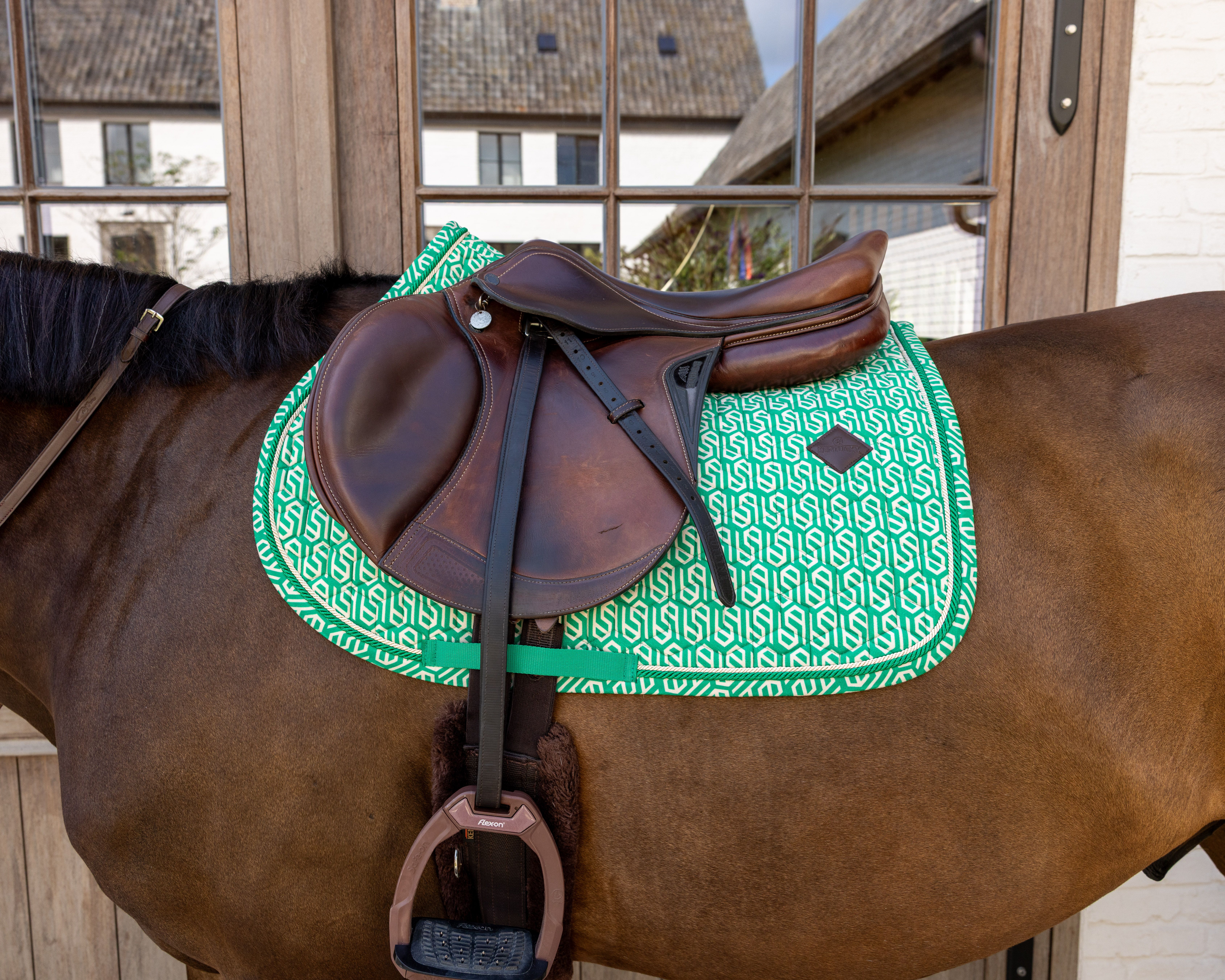 Вальтрап конкурный Velvet Printing от Kentucky Horsewear