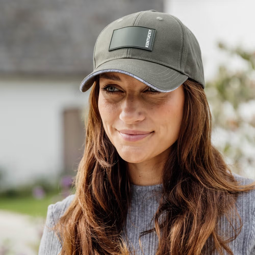 Кепка Rubber Logo dark green від Kentucky Horsewear